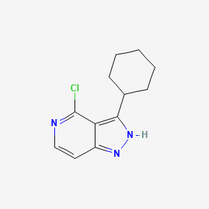 4-Chloro-3-cyclohexyl-1H-pyrazolo[4,3-c]pyridine