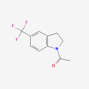 1-(5-(Trifluoromethyl)indolin-1-yl)ethanone