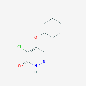 4-chloro-5-(cyclohexyloxy)pyridazin-3(2H)-one