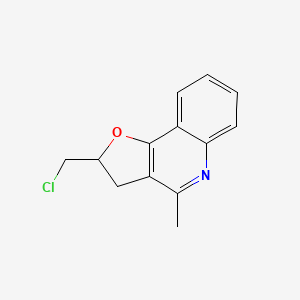 2-(Chloromethyl)-4-methyl-2,3-dihydrofuro[3,2-c]quinoline