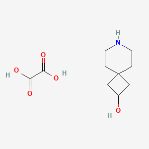 molecular formula C10H17NO5 B11875910 7-Azaspiro[3.5]nonan-2-ol oxalate 