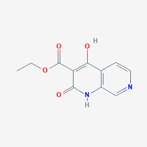 Ethyl 2,4-dihydroxy-1,7-naphthyridine-3-carboxylate