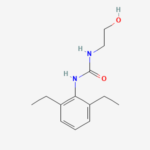 molecular formula C13H20N2O2 B11875947 1-(2,6-Diethylphenyl)-3-(2-hydroxyethyl)urea 