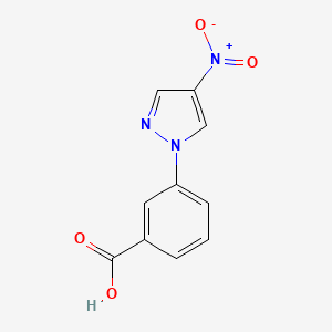 3-(4-Nitro-1H-pyrazol-1-YL)benzoic acid