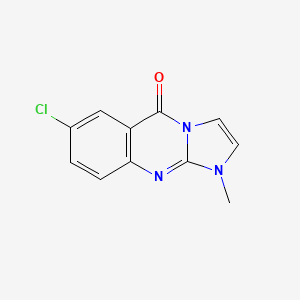 7-Chloro-1-methylimidazo[2,1-b]quinazolin-5(1H)-one