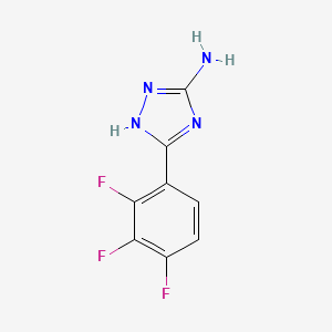 3-(2,3,4-trifluorophenyl)-1H-1,2,4-triazol-5-amine