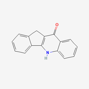 molecular formula C16H11NO B11876118 5H-Indeno[1,2-b]quinolin-10(11H)-one CAS No. 38105-54-3