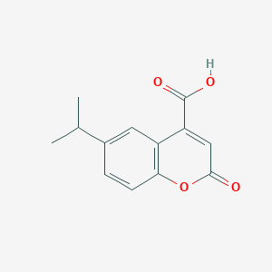 6-Isopropyl-2-oxo-2H-chromene-4-carboxylic acid