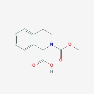 2-(Methoxycarbonyl)-1,2,3,4-tetrahydroisoquinoline-1-carboxylic acid