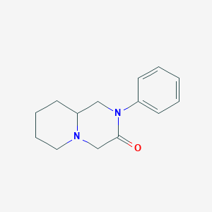 2-Phenylhexahydro-1H-pyrido[1,2-a]pyrazin-3(2H)-one