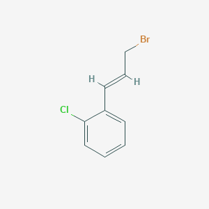 (E)-1-(3-Bromoprop-1-en-1-yl)-2-chlorobenzene