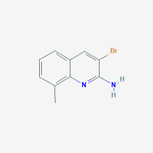 3-Bromo-8-methylquinolin-2-amine