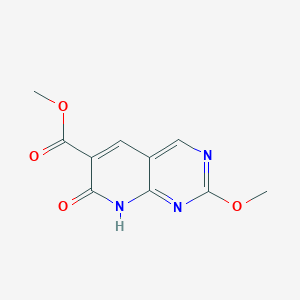 Methyl 2-methoxy-7-oxo-7,8-dihydropyrido[2,3-D]pyrimidine-6-carboxylate