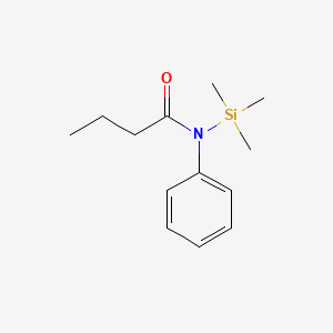 N-Phenyl-N-(trimethylsilyl)butanamide