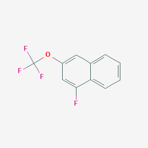 4-Fluoro-2-(trifluoromethoxy)naphthalene