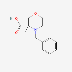 4-Benzyl-3-methylmorpholine-3-carboxylic acid