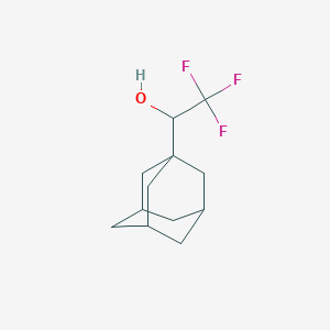 molecular formula C12H17F3O B11876679 1-(Adamantan-1-yl)-2,2,2-trifluoroethan-1-ol 