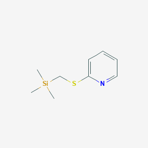 B118767 Trimethyl(pyridin-2-ylsulfanylmethyl)silane CAS No. 151668-58-5