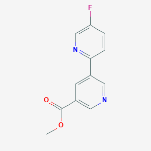 Methyl 5-fluoro-[2,3'-bipyridine]-5'-carboxylate