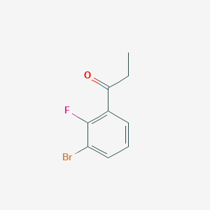 1-(3-Bromo-2-fluorophenyl)propan-1-one