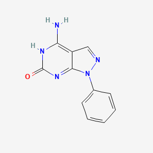 4-Amino-1-phenyl-1H-pyrazolo[3,4-d]pyrimidin-6(5H)-one