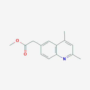 Methyl 2-(2,4-dimethylquinolin-6-yl)acetate