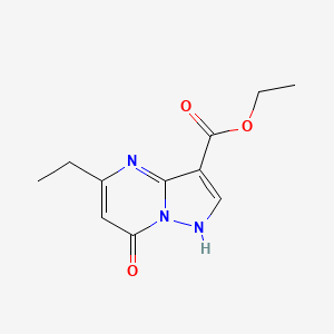 Ethyl 5-ethyl-7-hydroxypyrazolo[1,5-a]pyrimidine-3-carboxylate