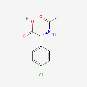 (R)-2-Acetamido-2-(4-chlorophenyl)acetic acid