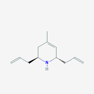 molecular formula C12H19N B118770 (2S,6S)-2,6-二烯丙基-4-甲基-1,2,3,6-四氢吡啶 CAS No. 157056-58-1