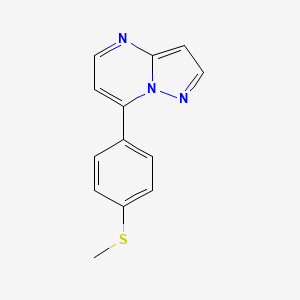 7-[4-(Methylsulfanyl)phenyl]pyrazolo[1,5-a]pyrimidine