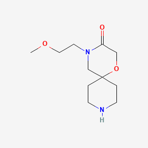 4-(2-Methoxyethyl)-1-oxa-4,9-diazaspiro[5.5]undecan-3-one