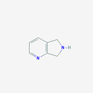 molecular formula C7H8N2 B118772 6,7-dihydro-5H-pyrrolo[3,4-b]pyridine CAS No. 147739-88-6