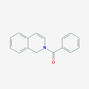 molecular formula C16H13NO B11877251 Isoquinoline, 2-benzoyl-1,2-dihydro- CAS No. 50624-29-8