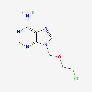 9H-Purin-6-amine, 9-[(2-chloroethoxy)methyl]-