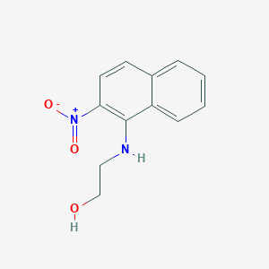 2-[(2-Nitronaphthalen-1-yl)amino]ethan-1-ol