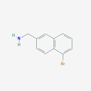 2-(Aminomethyl)-5-bromonaphthalene