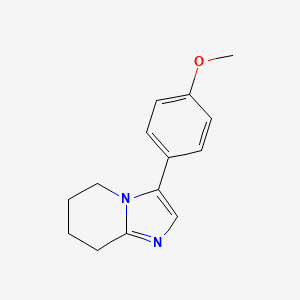 3-(4-Methoxyphenyl)-5,6,7,8-tetrahydroimidazo[1,2-a]pyridine