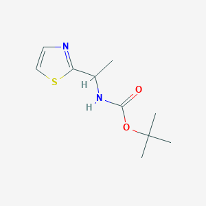 tert-Butyl (1-(thiazol-2-yl)ethyl)carbamate