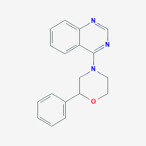 4-(2-Phenylmorpholin-4-yl)quinazoline