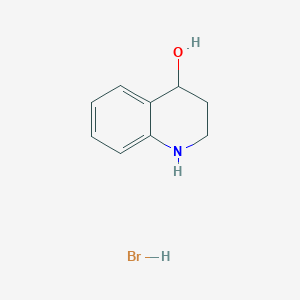 molecular formula C9H12BrNO B11877626 1,2,3,4-Tetrahydroquinolin-4-ol hydrobromide CAS No. 24206-40-4