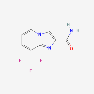 8-(Trifluoromethyl)imidazo[1,2-a]pyridine-2-carboxamide