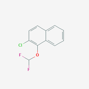 2-Chloro-1-(difluoromethoxy)naphthalene