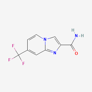 7-(Trifluoromethyl)imidazo[1,2-a]pyridine-2-carboxamide