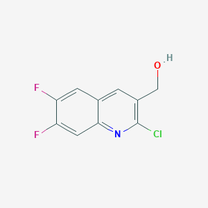 (2-Chloro-6,7-difluoroquinolin-3-yl)methanol