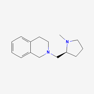 2-{[(2S)-1-Methylpyrrolidin-2-yl]methyl}-1,2,3,4-tetrahydroisoquinoline