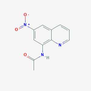 N-(6-Nitroquinolin-8-yl)acetamide