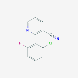 2-(2-Chloro-6-fluorophenyl)nicotinonitrile