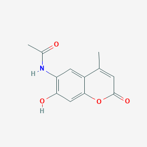 N-(7-hydroxy-4-methyl-2-oxo-2H-chromen-6-yl)acetamide