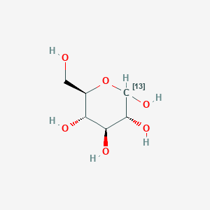 molecular formula C6H12O6 B118783 D-葡萄糖-1-13C CAS No. 40762-22-9