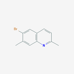 6-Bromo-2,7-dimethylquinoline